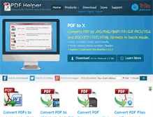 Tablet Screenshot of pdf-helper.com